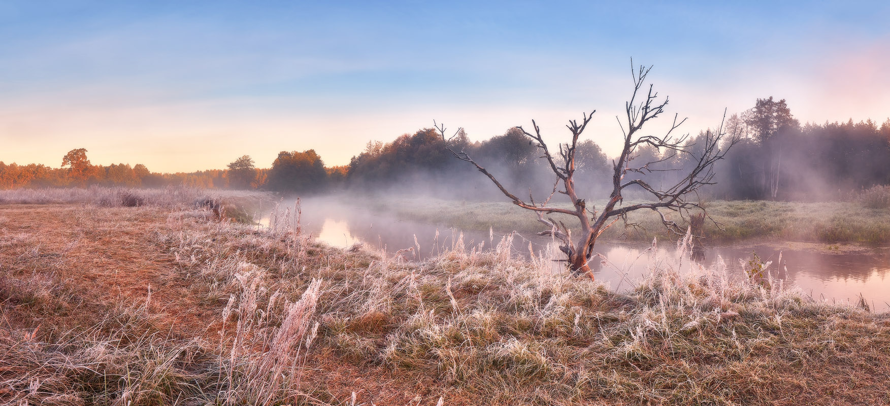 Neman. September Frost Panorama