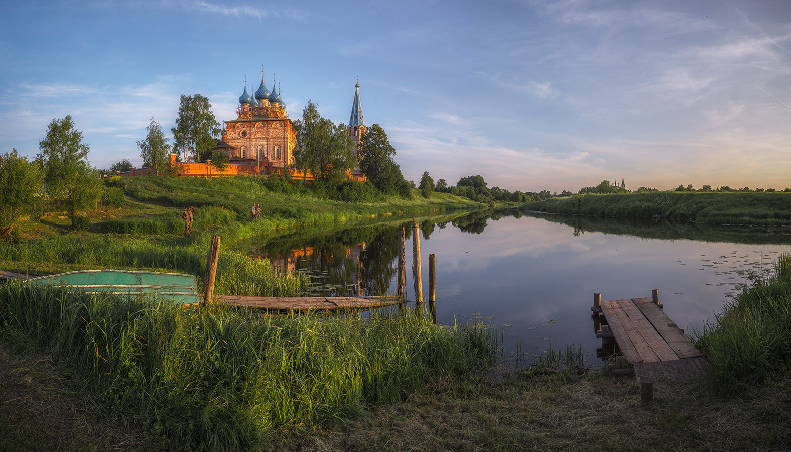 Summer evening.
