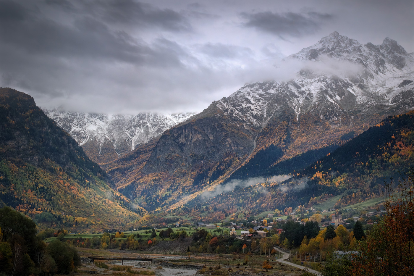 Under Mount Tetnuldi