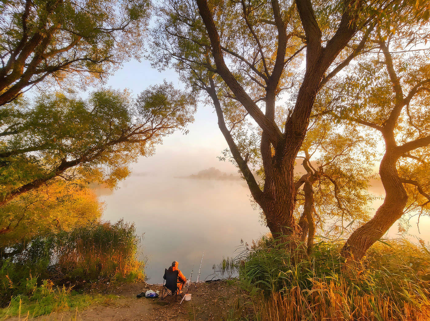 Autumn fishing