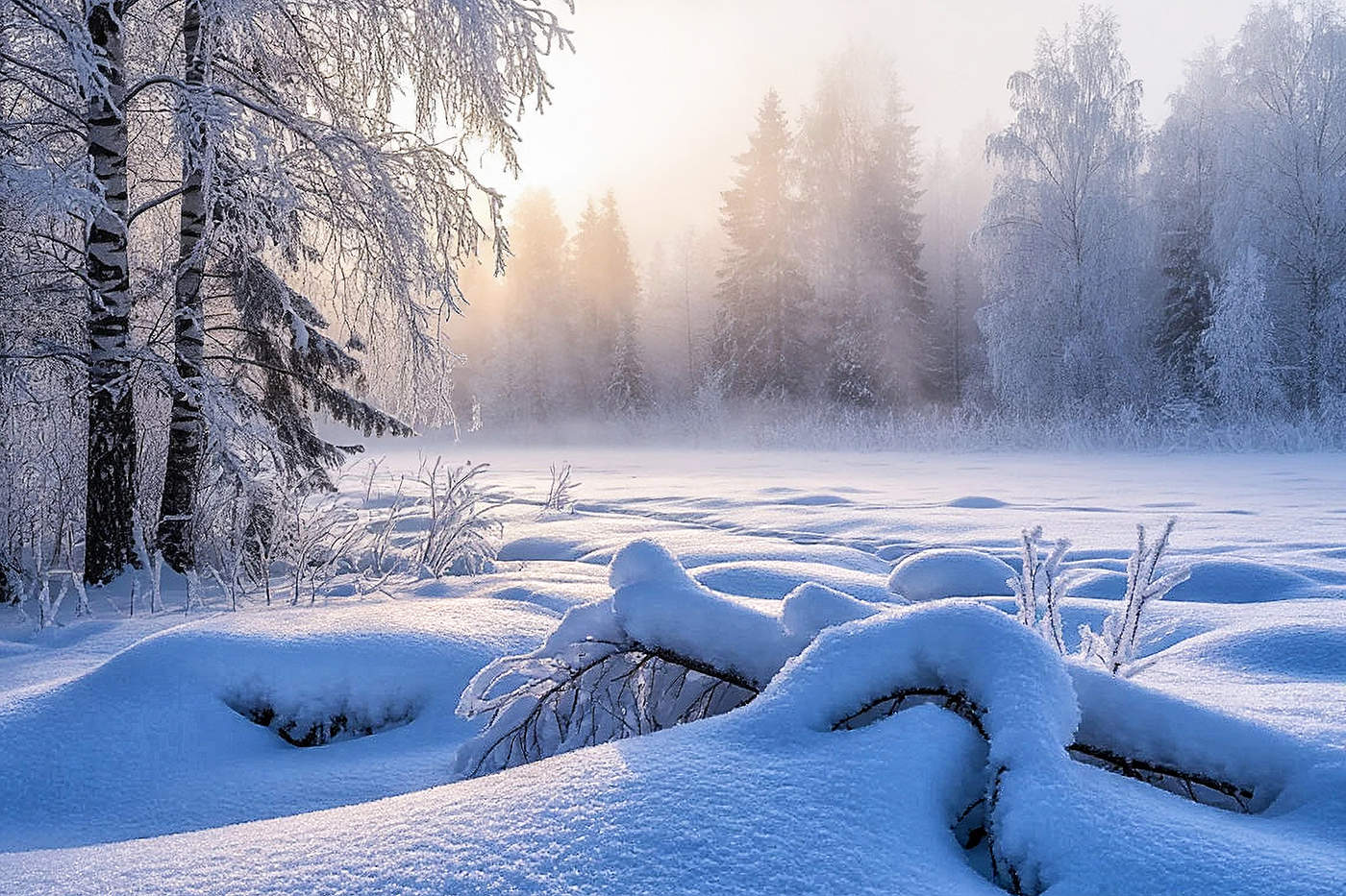 Freezing day