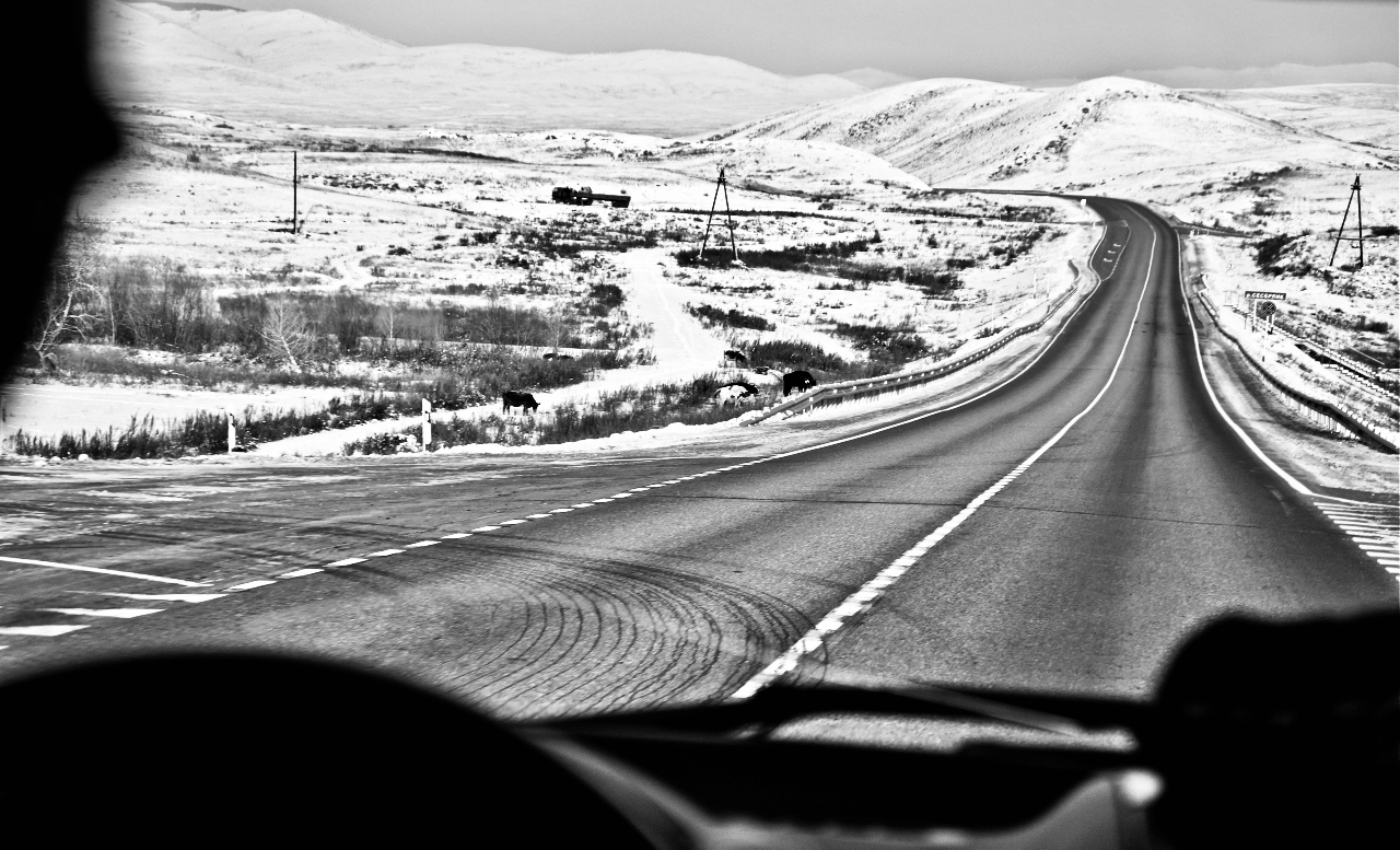 On the road ...