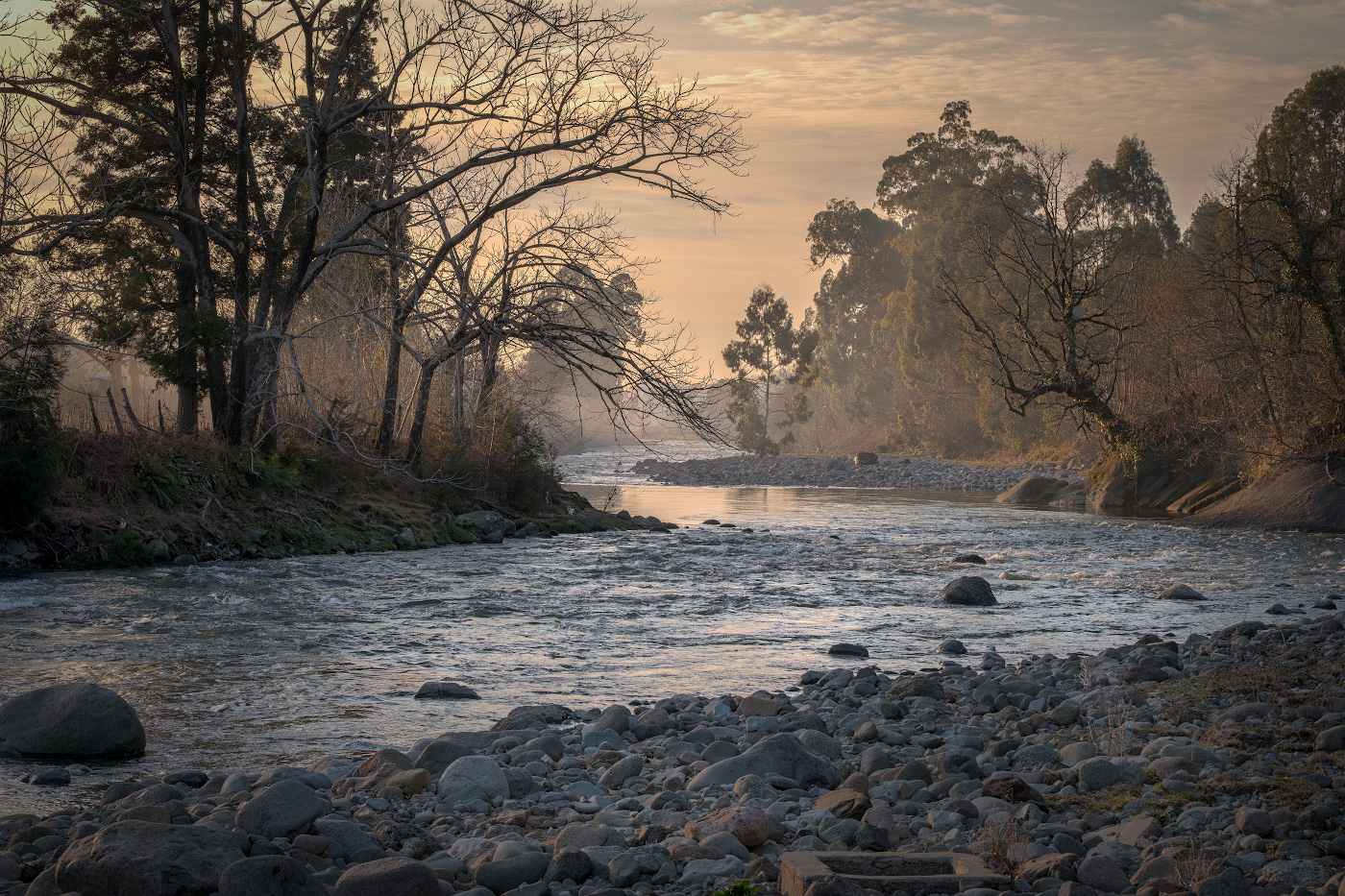 Spring On Chakvistskali River