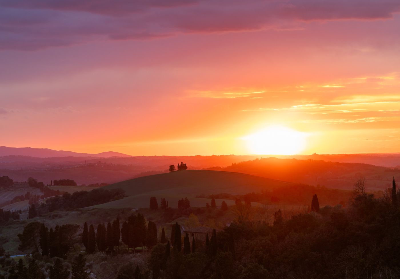 On the sunset