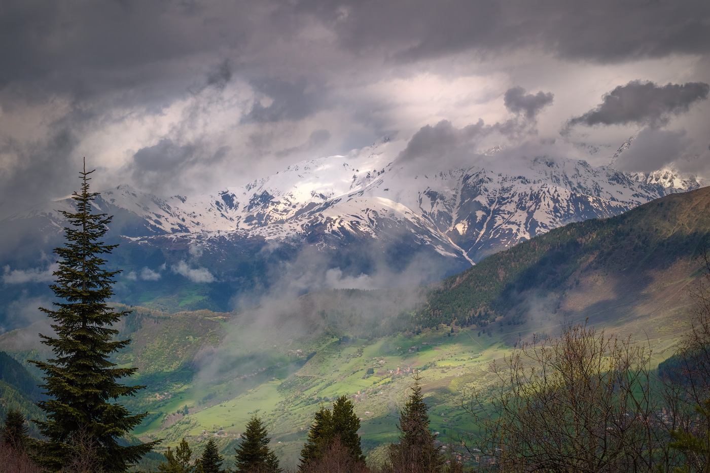 Spring View From Tetnuldi