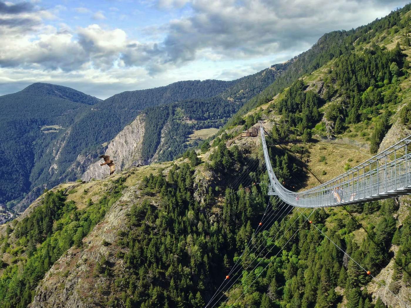 Canillo - El Tarter (pont tibetà) - Andorra