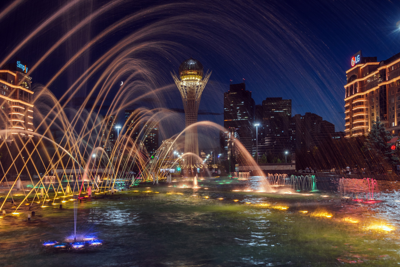 Night Astana