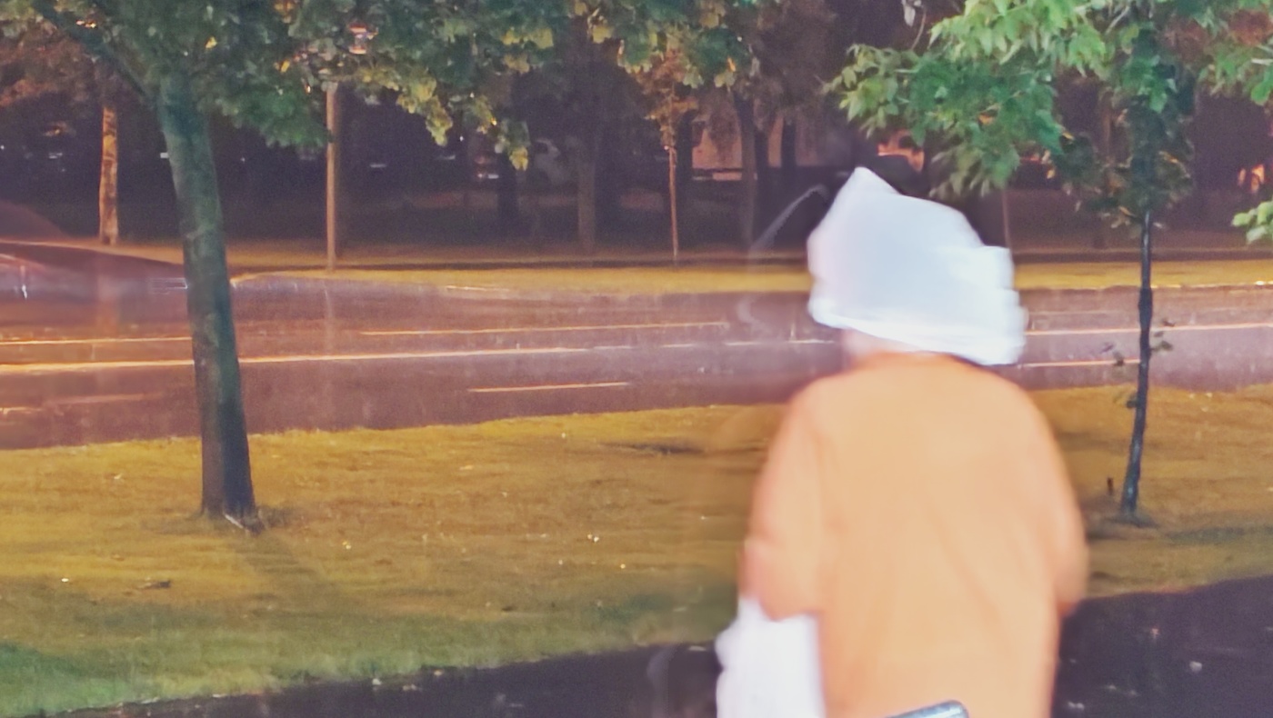 Running from the rain