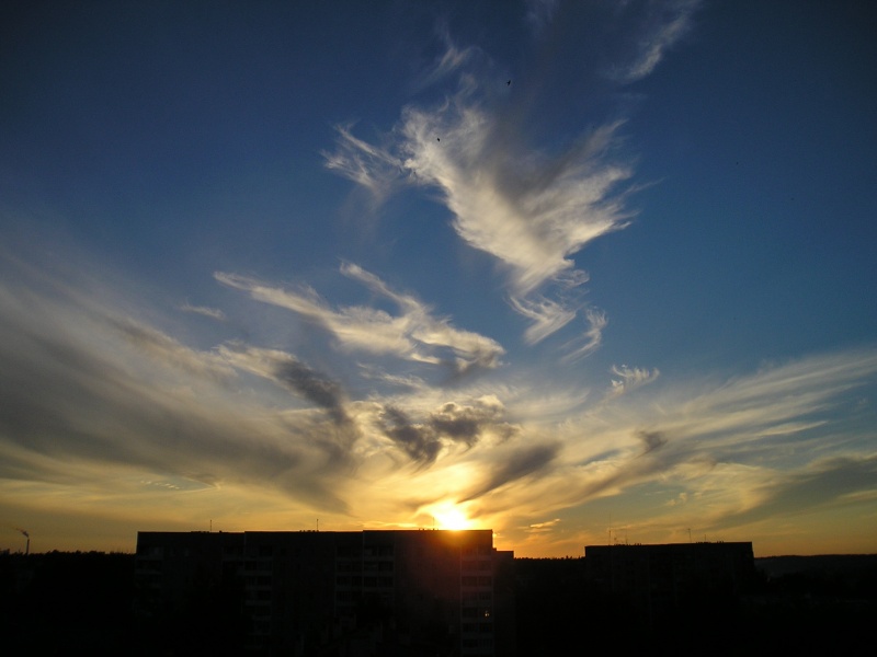 Cirrus Sunset