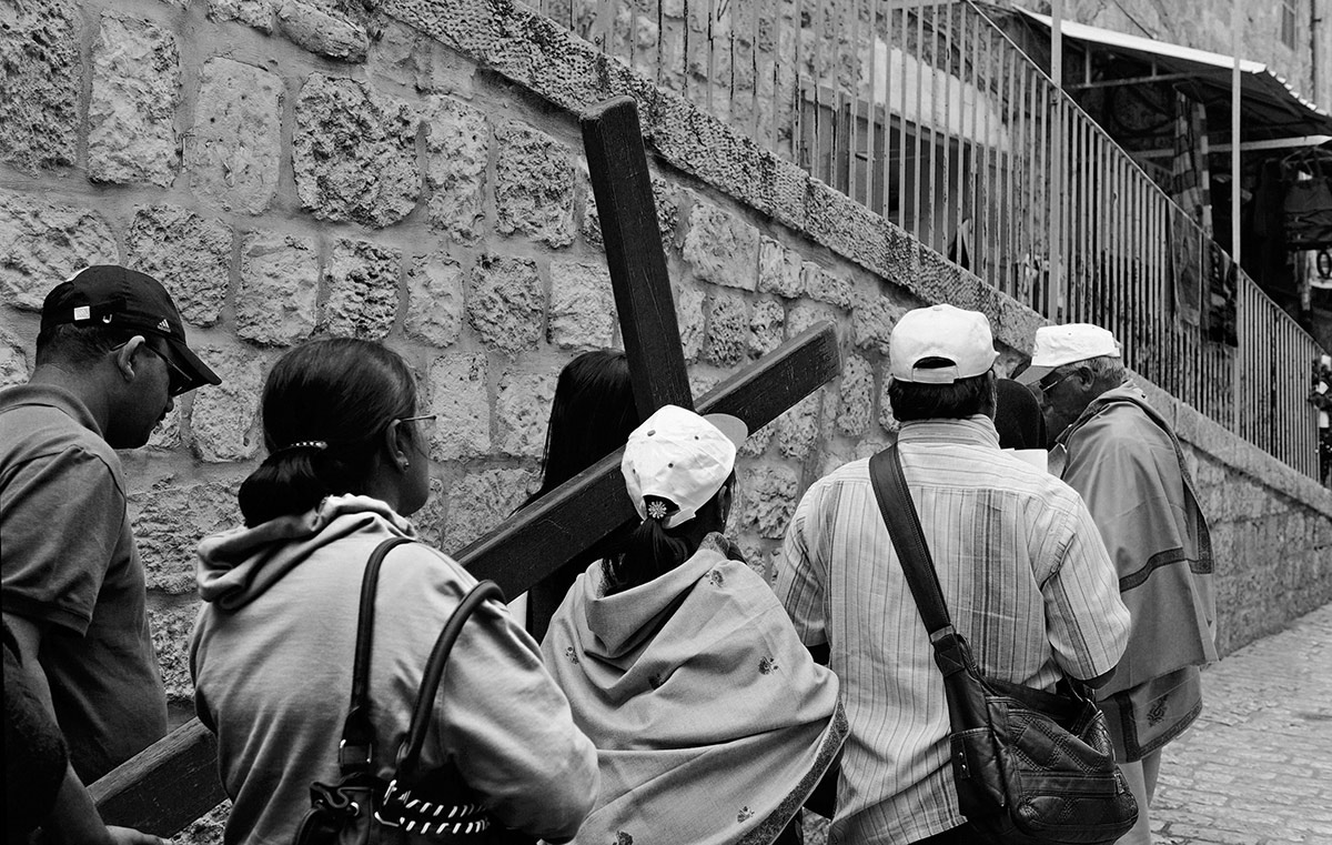 Stop at Via-Dolorosa