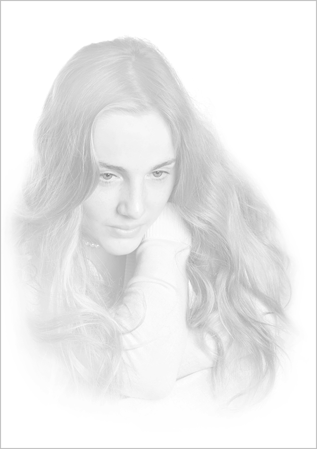 Portrait of a high-key 3 (Portrait in the High key 3)