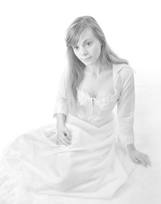 Portrait of a high-key 17 (Portrait in the High key 17)