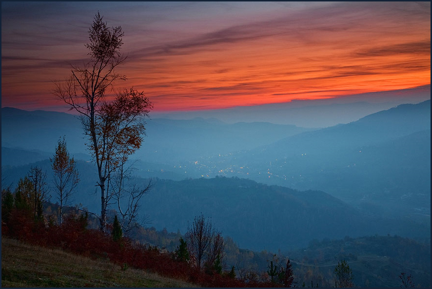 Red sunset