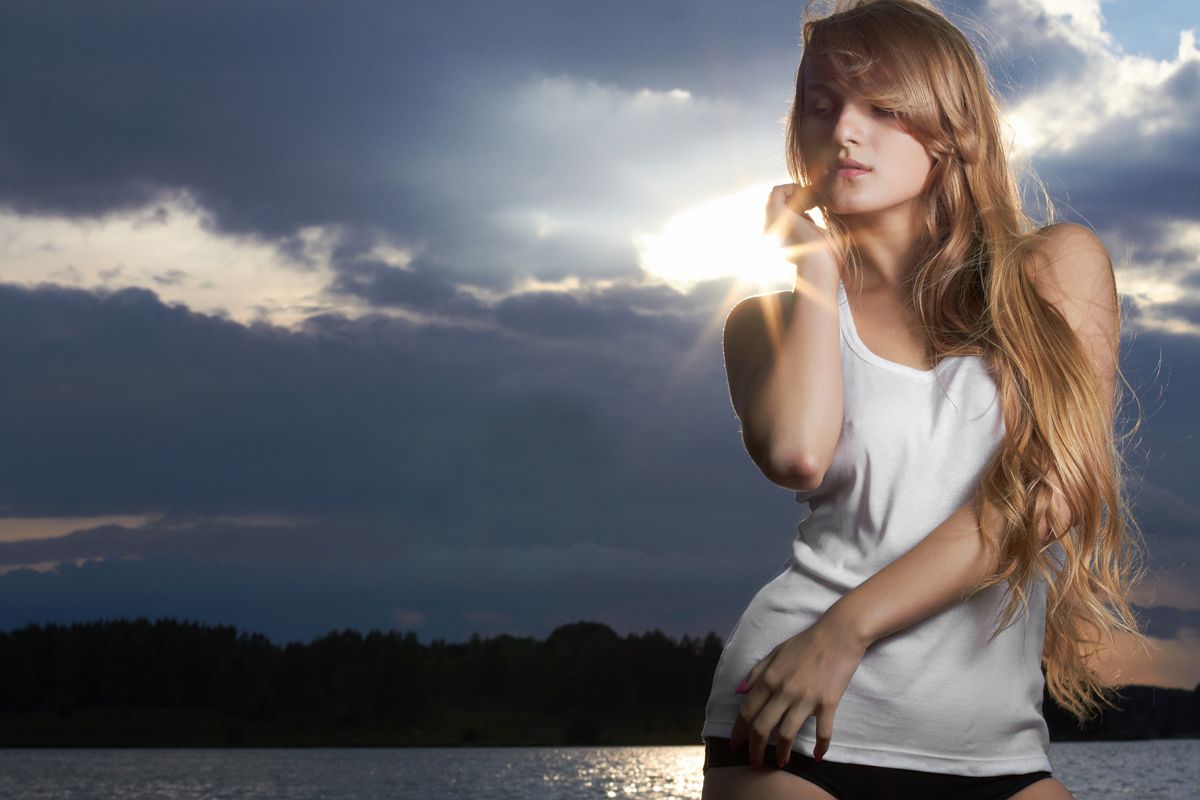 Girl at Sea