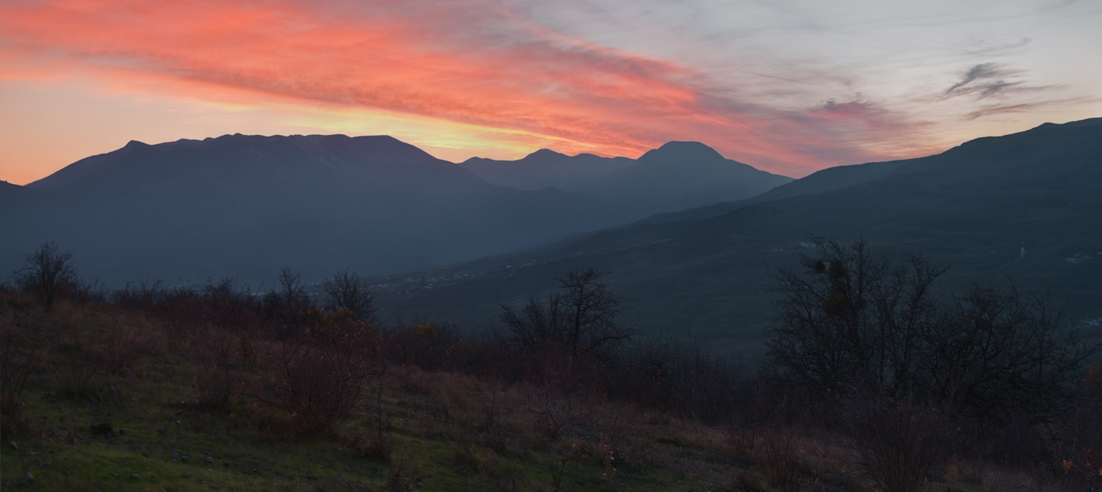 Crimean mountains