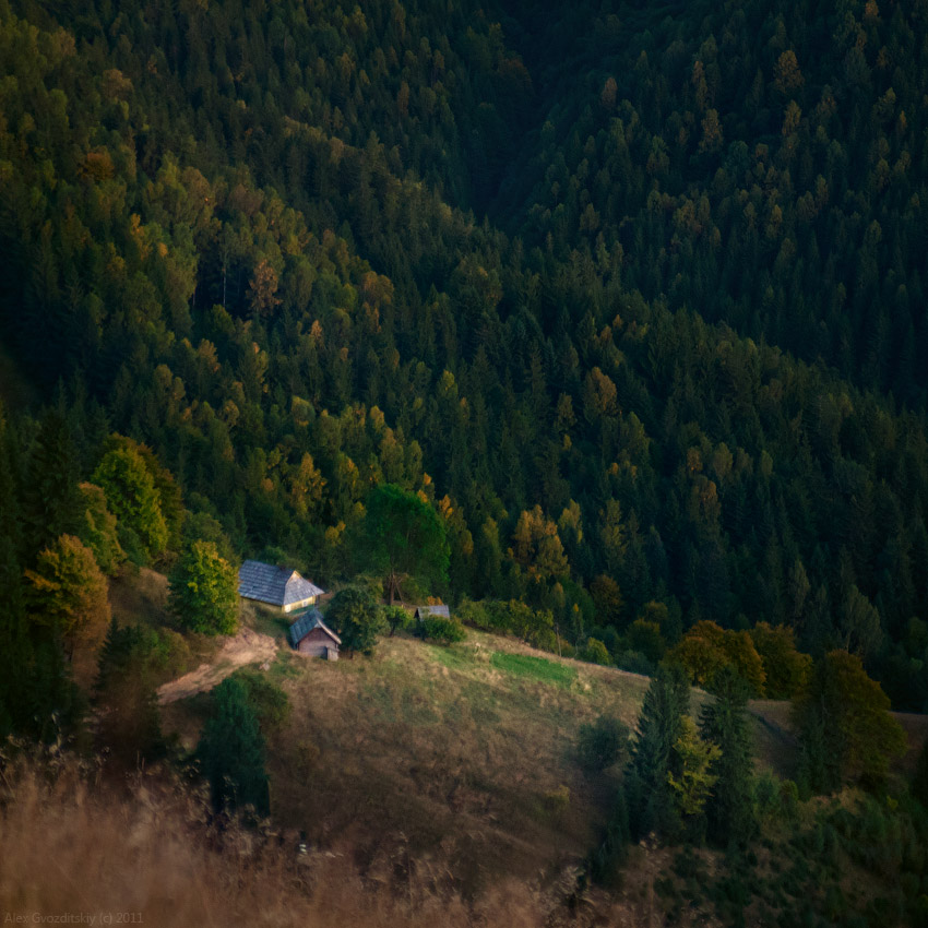 Well have a house in the mountains ...