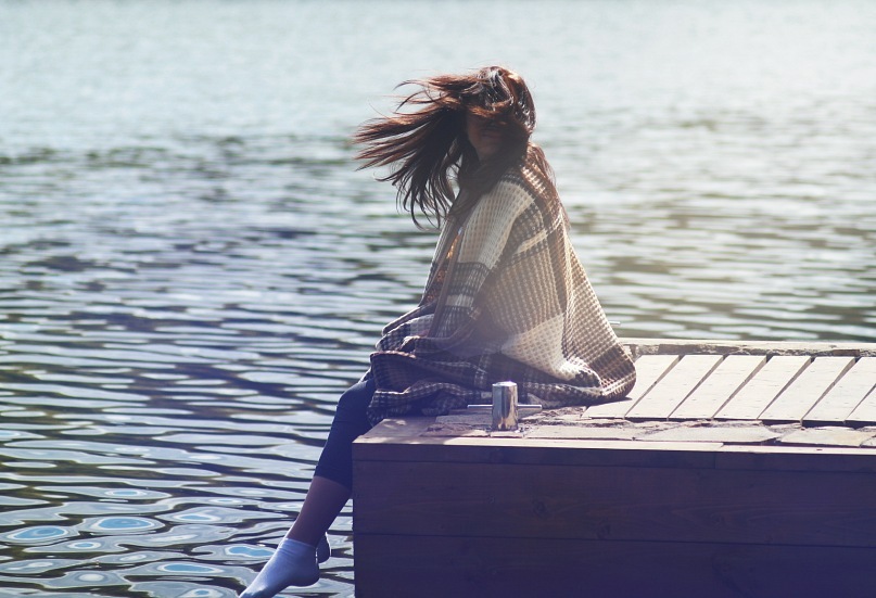 Windy, sunny