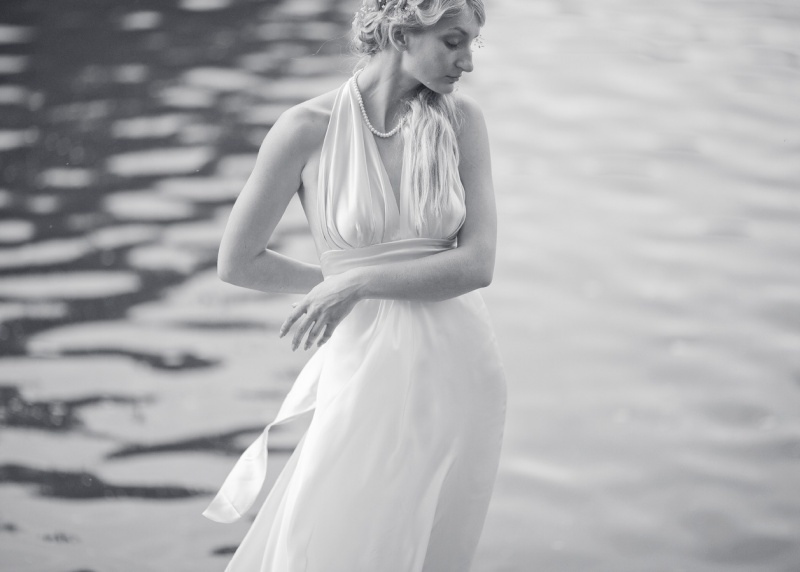 White dress