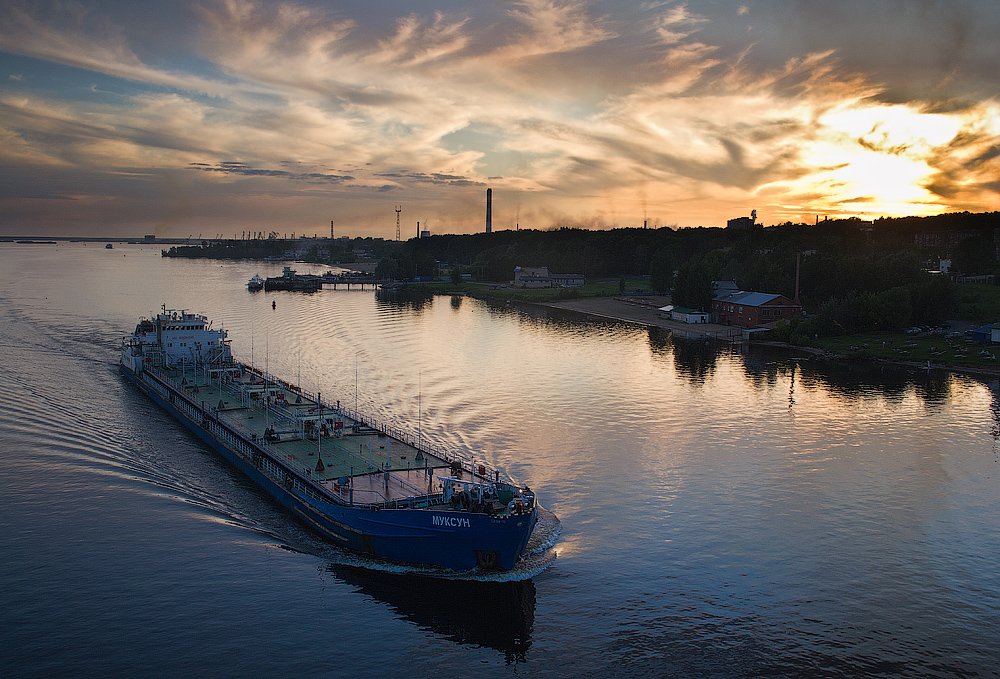 In the long voyage
