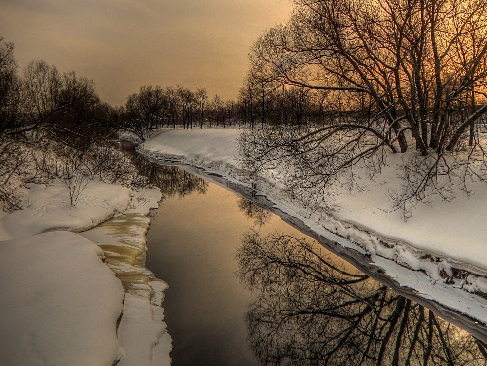 winter evening