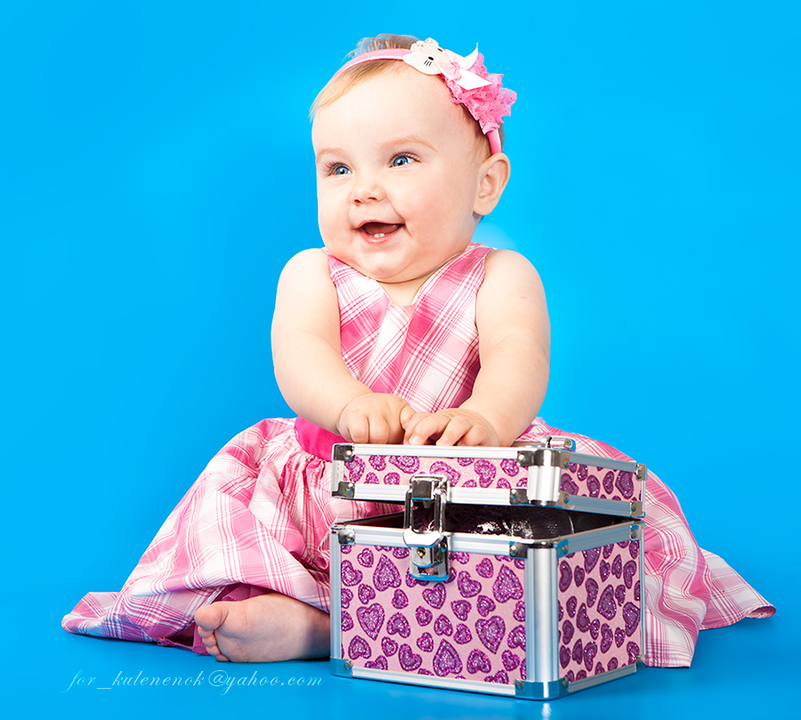 Little fashionista.
