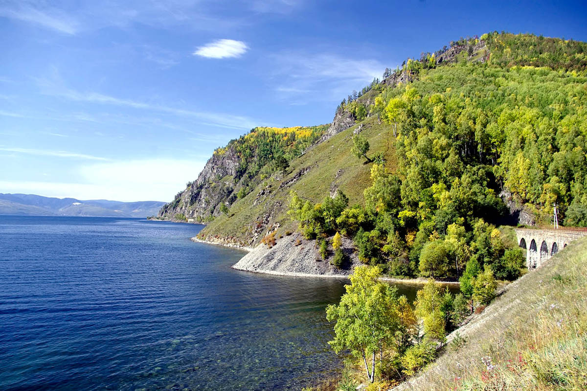 At Lake Baikal