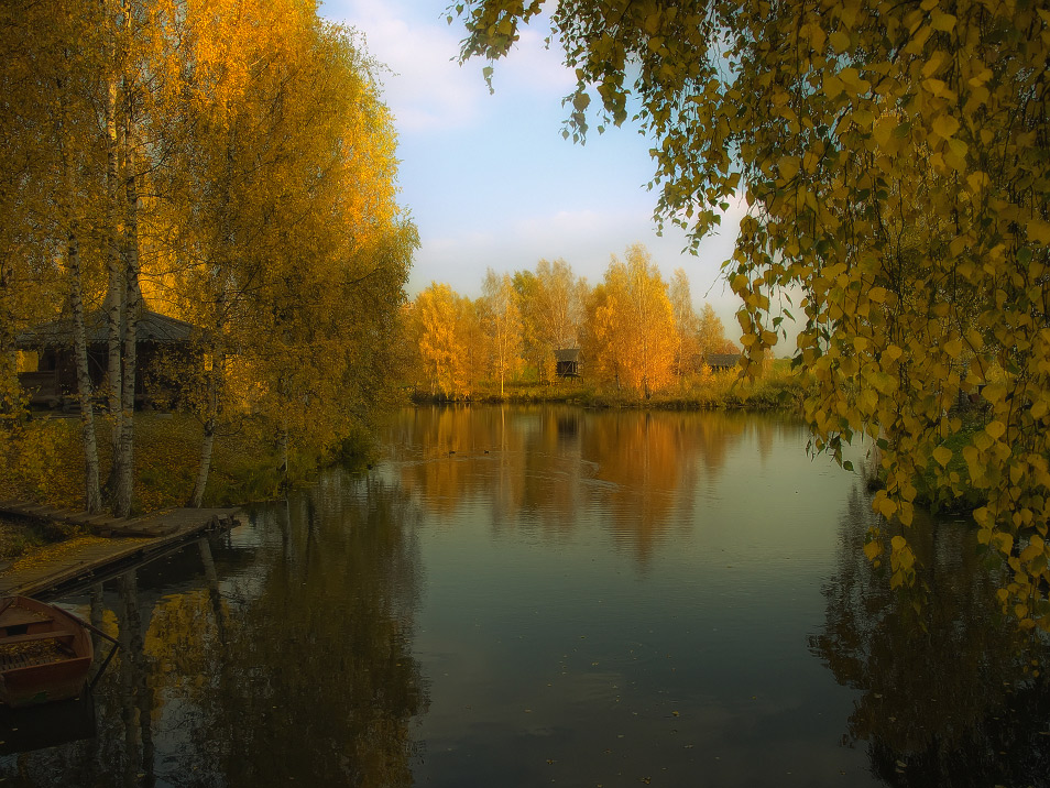 Toward the close of autumn