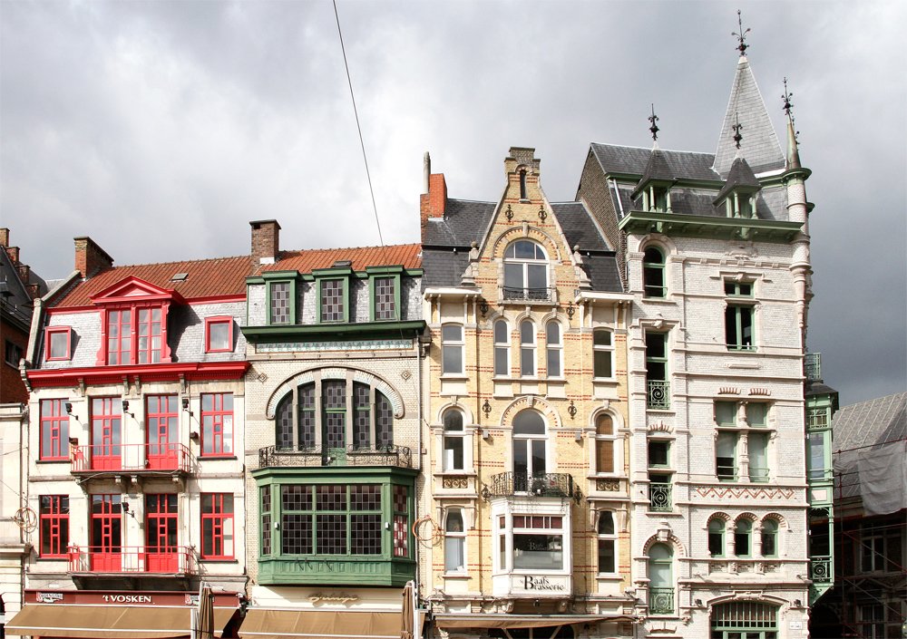 Gingerbread houses of Rouen