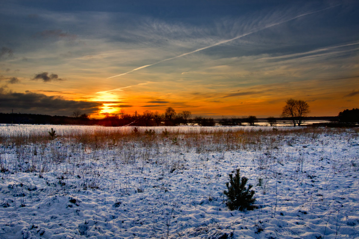 The second first snow