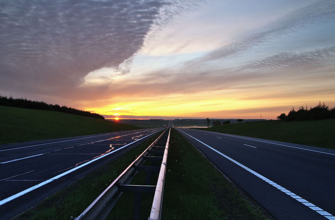 Dawn over Minsk