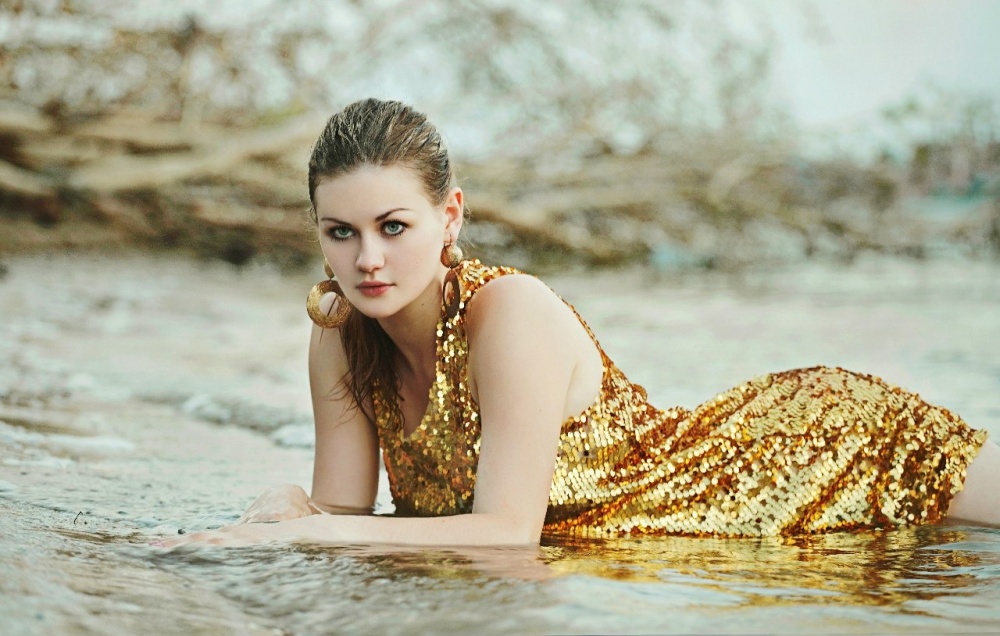 on shore