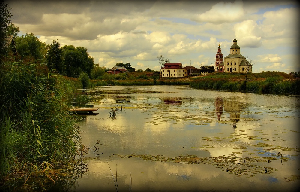 Sunset in Suzdal
