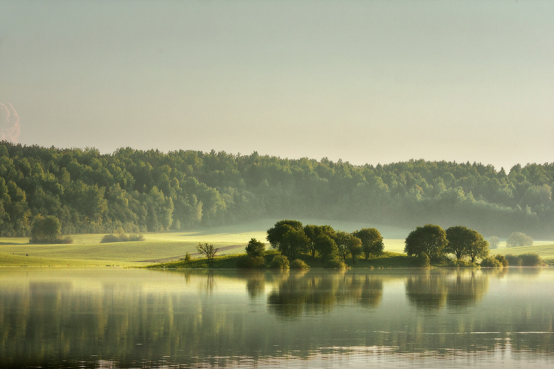 Пейзаж в Беларуси на фланге