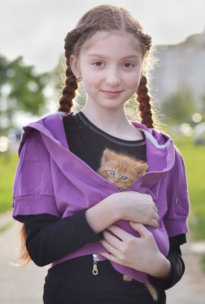 Girl and Ginger