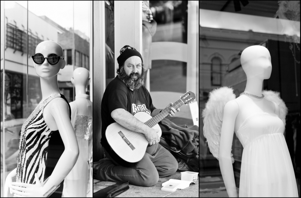 Triptych "Chapel Street Blues"