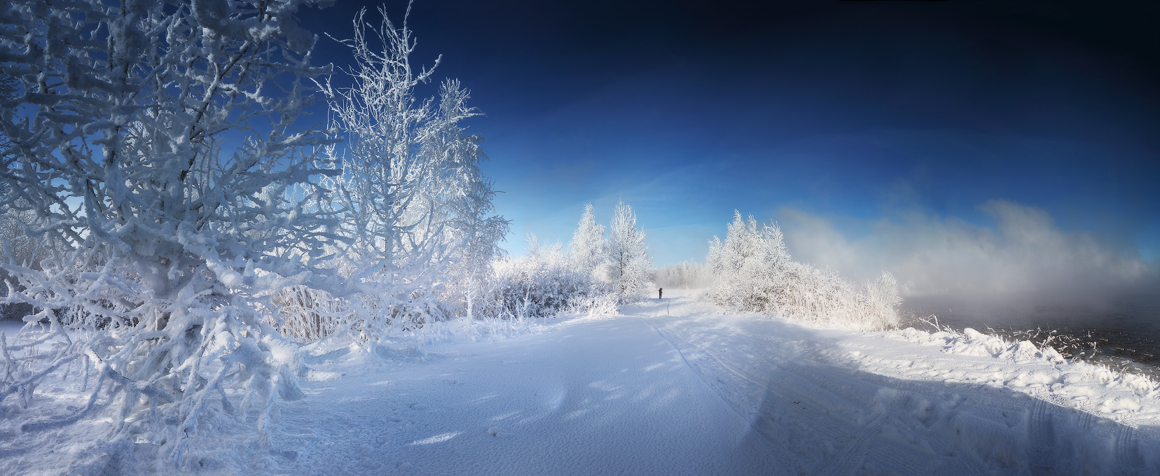 Frost and sun - a wonderful day