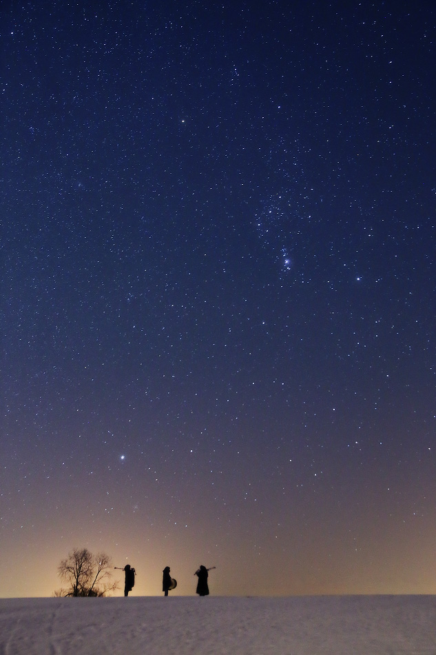 Three and Orion