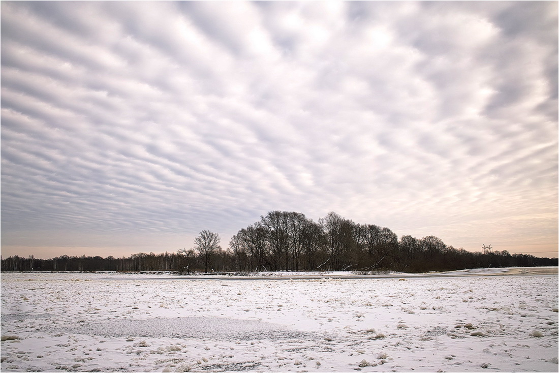 February day on the Berezina