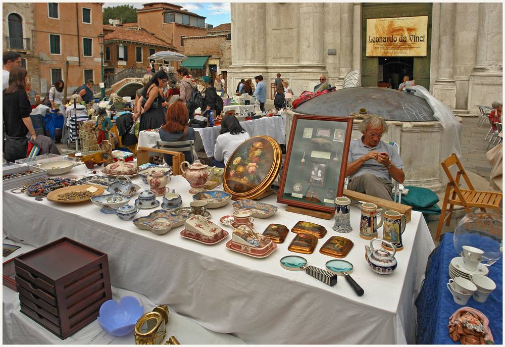 Venice flea market