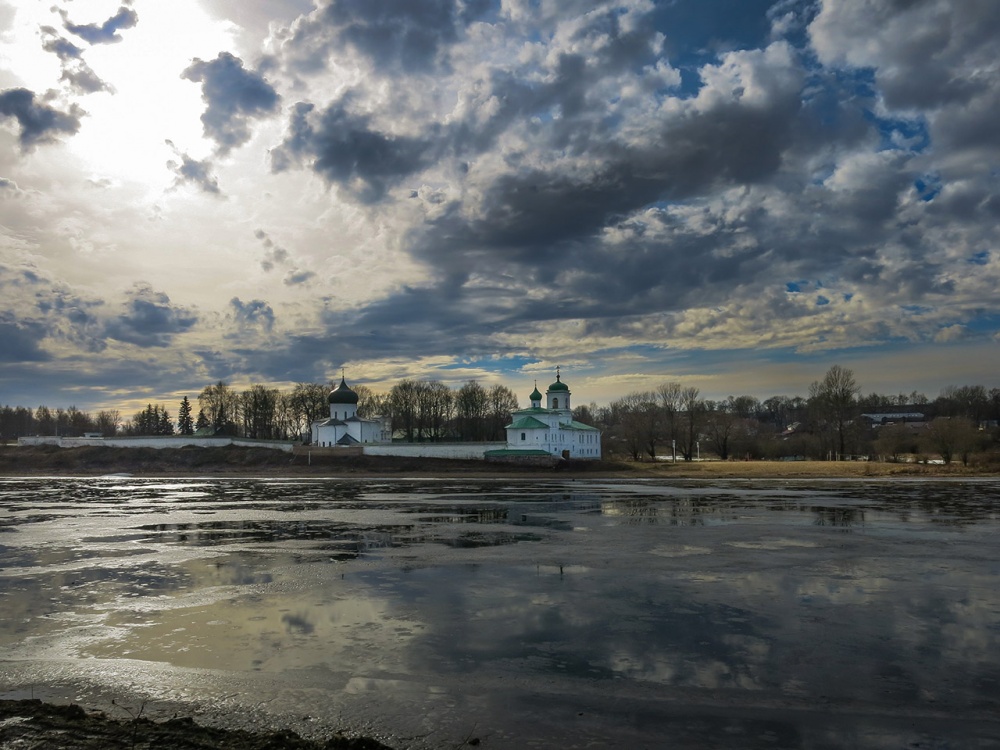 View of the Monastery Mirozhsky