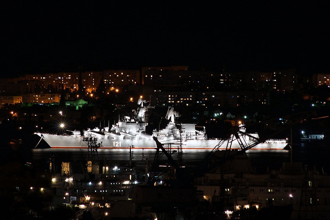 In Sevastopol Bay ...