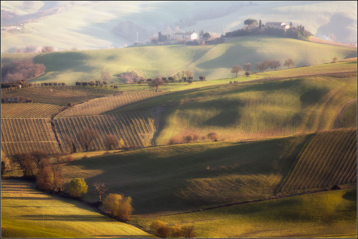 Dawn in Montalcino