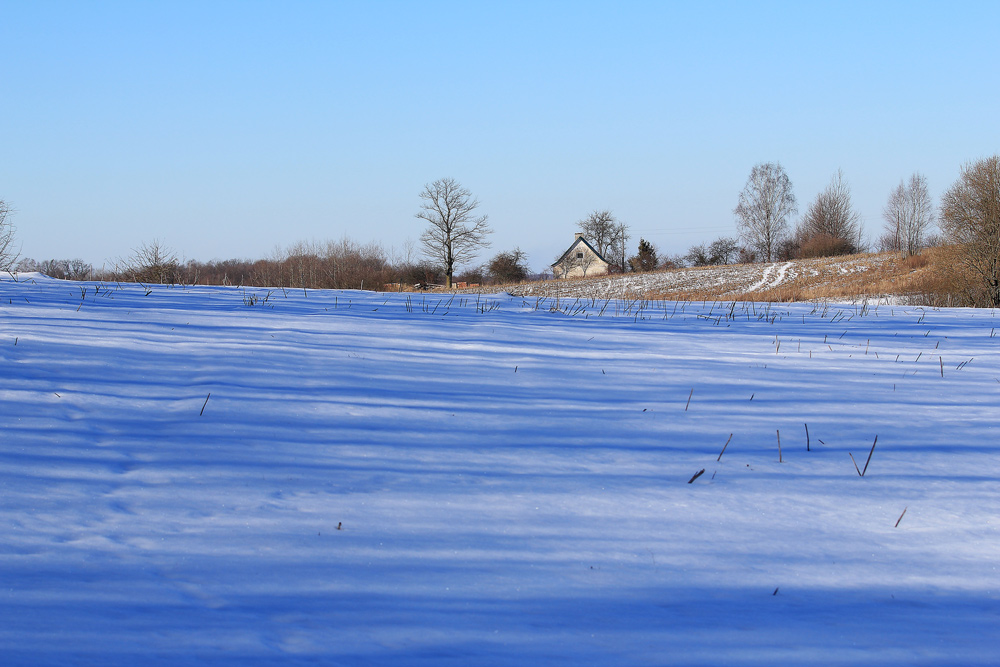 at the end of winter