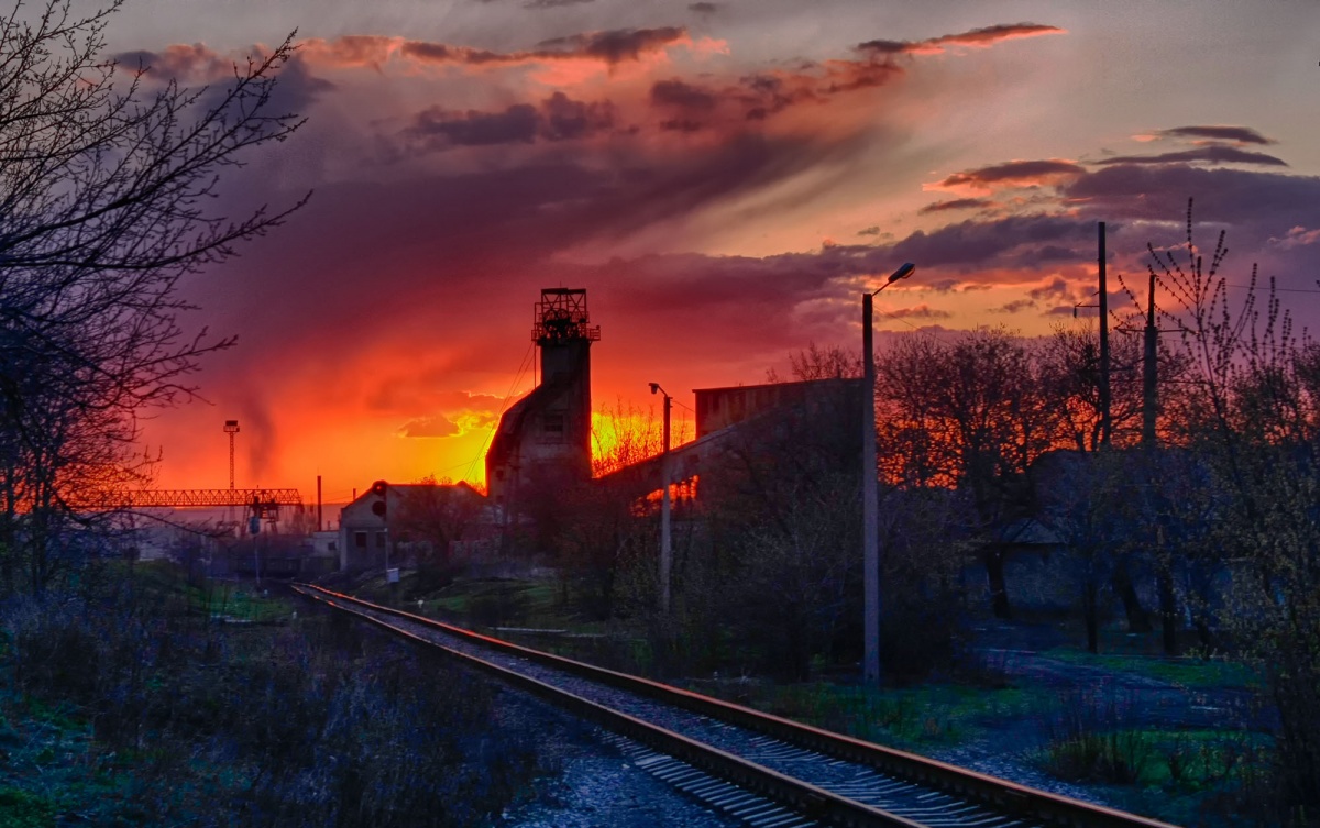 Donbass in fire
