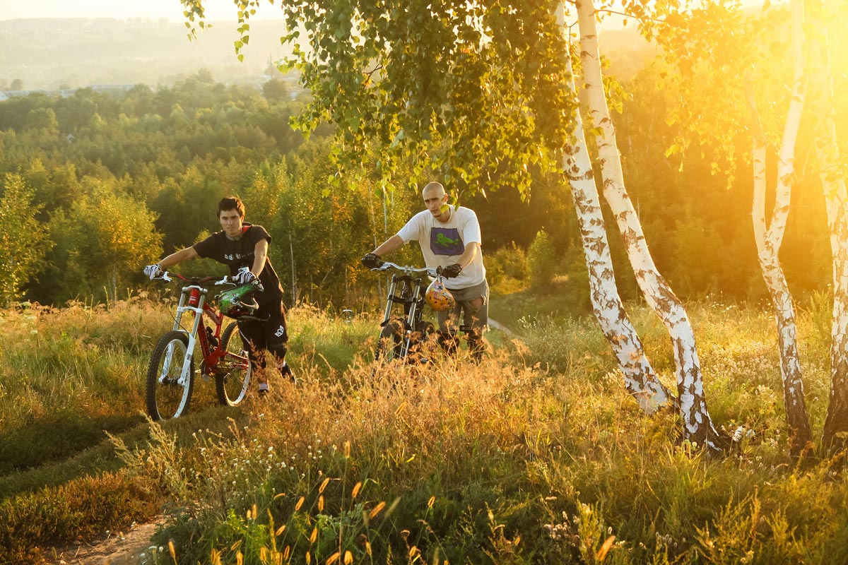Warm summer evening