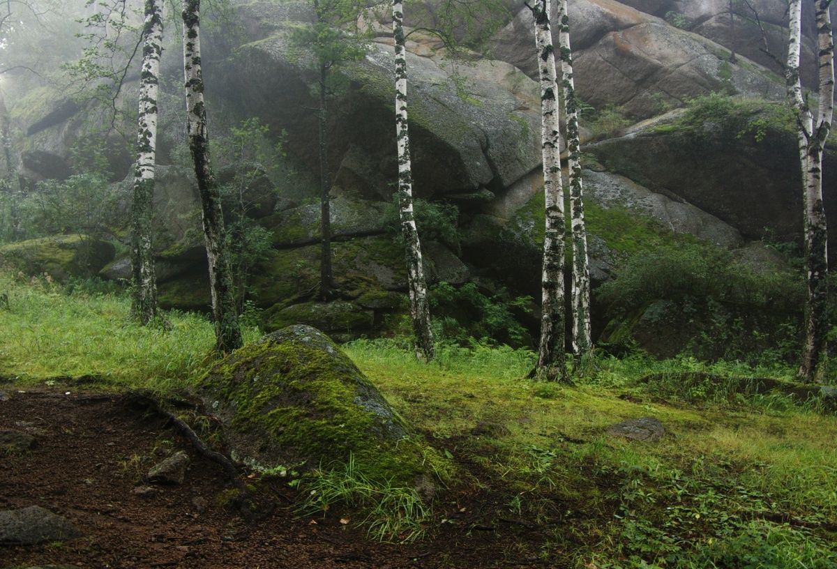 In protected areas ....