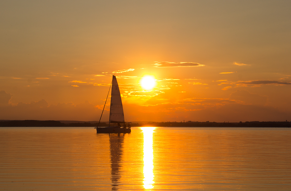 Lone White Sail