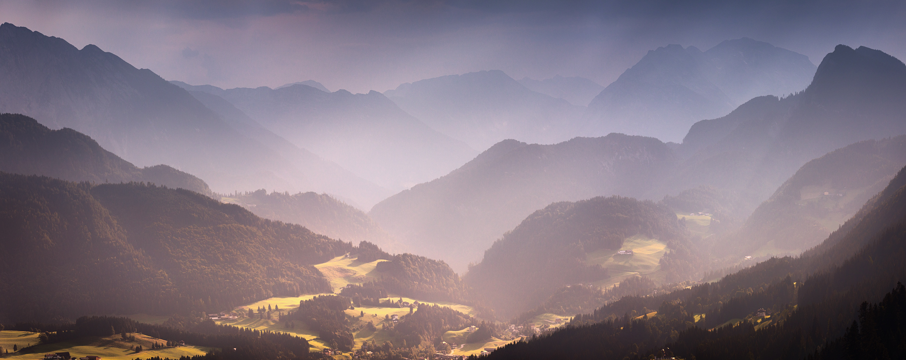 Alpine silhouettes