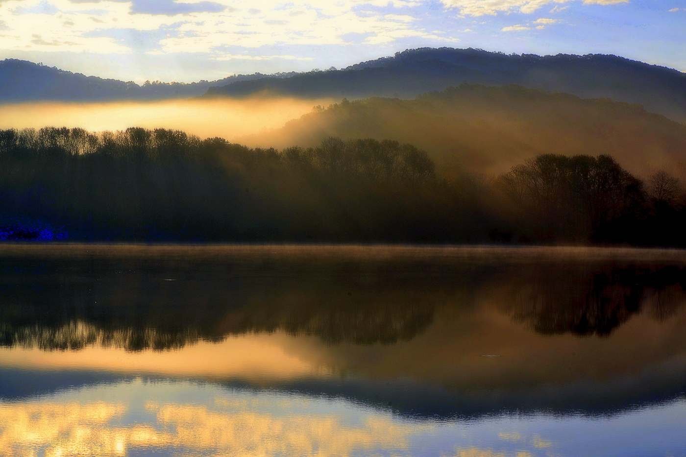 Morning in September.