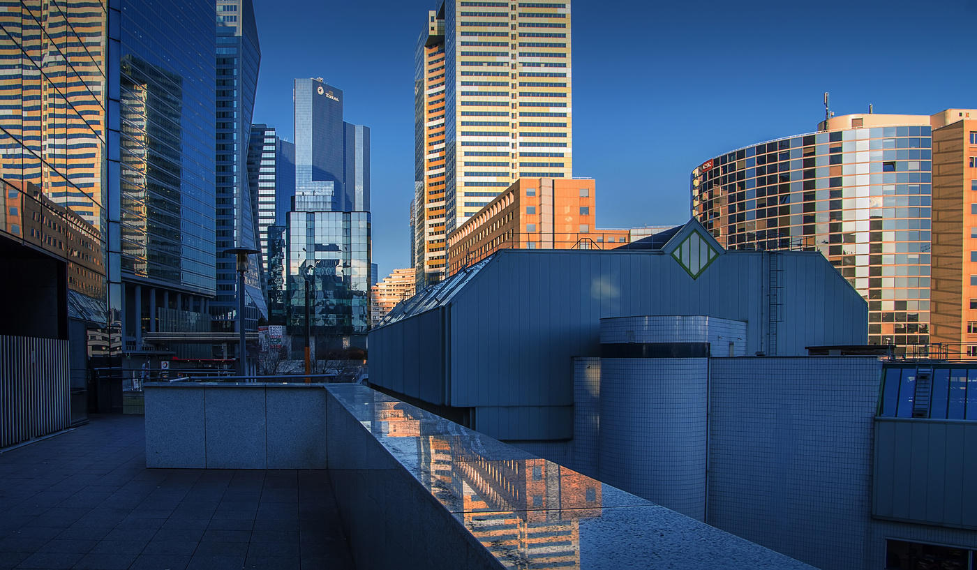 The geometry of the city.